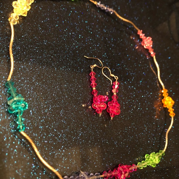 Multicolor sterling Silver Necklaces - Picture 3 of 5